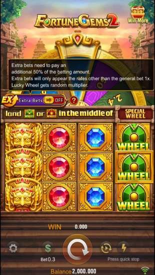 Overview of fortune gems 2 real money download